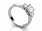 trilogy platinum rings MP53 profile view 