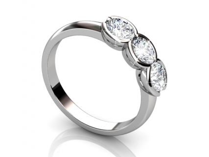 Bezel Diamond Trilogy MP55 profile view