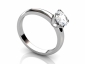 Engagement ring SWF01 profile view