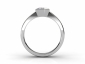 Diamond rings SWP43 through finger view