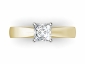gold diamond ring SYP37 birds eye view 