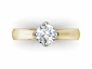 solitaire rings SYR18 raised view