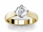 solitaire rings SYR18 raised view