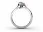 Through Finger View engagement rings SPAF03