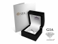 Engagement ring in box view princess diamond SPAP52 