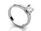 Engagement ring Diamond SPP44 Profile view