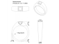 solitaire ring wide band SPP50 CAD form