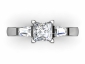 Diamond engagement ring SAW49 through fourth image 