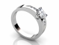 diamond ring SAP04 profile view
