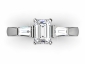 Trilogy ring 09 platinum SAP09 birds eye view 