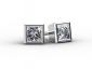1.00ct EPBP06 earrings front view